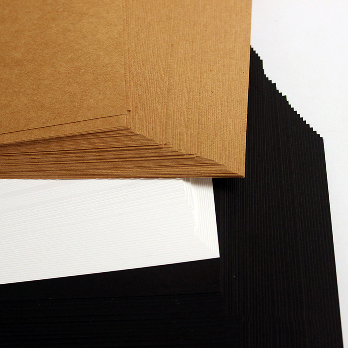 Art Craft Cardboard - 50 Adet A4 Boyutunda Siyah Karton