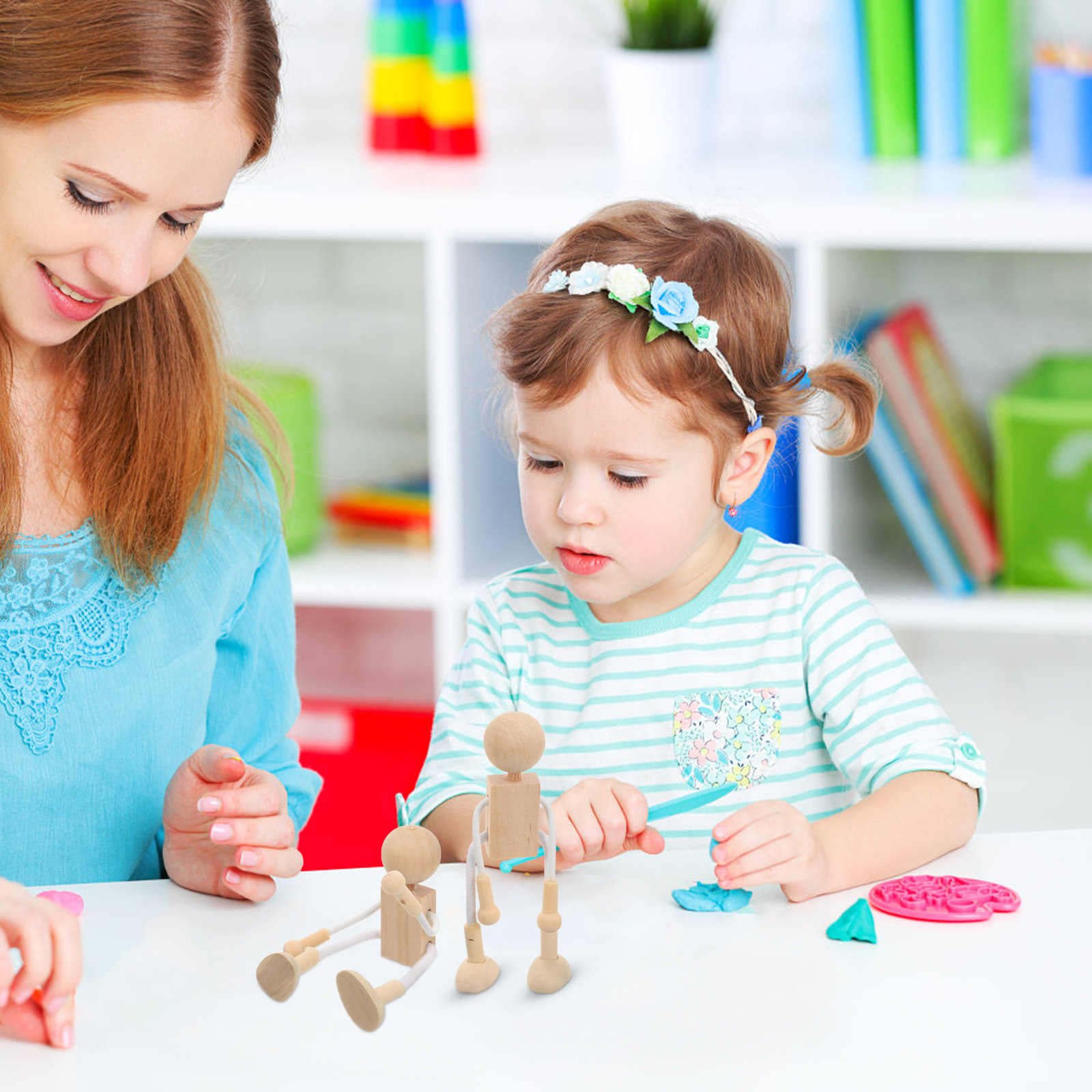 4 Adet Ahşap Figür Seti, Sert  - Art Craft Kit incelemesi ve fiyatı