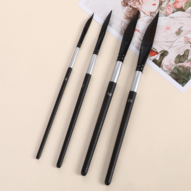 4 Parça Çekme Telli Boya Fırça - Gouache Paint Set incelemesi ve fiyatı