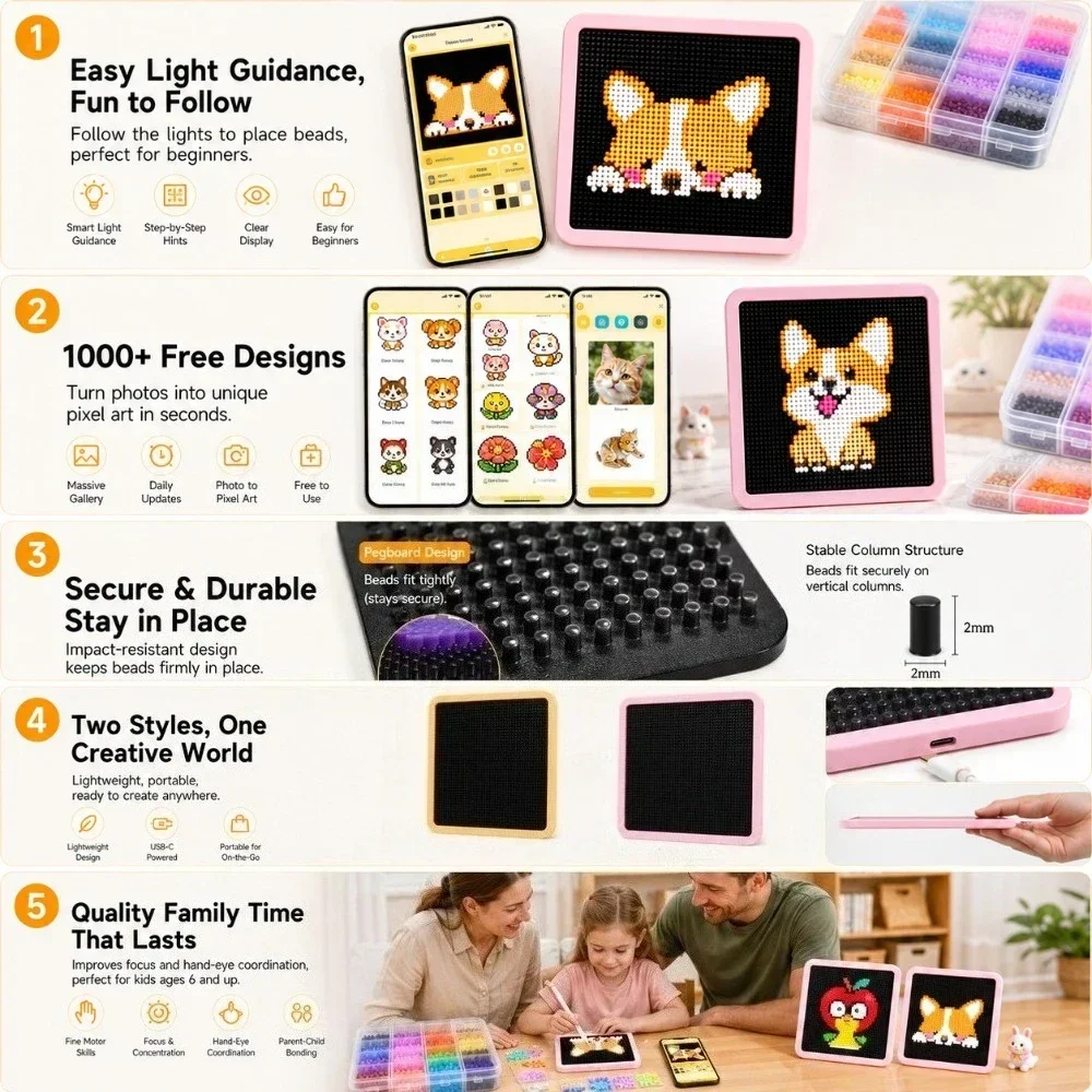 LED Akıllı Sigorta Boncuklu Pe - Art Craft Kit incelemesi ve fiyatı